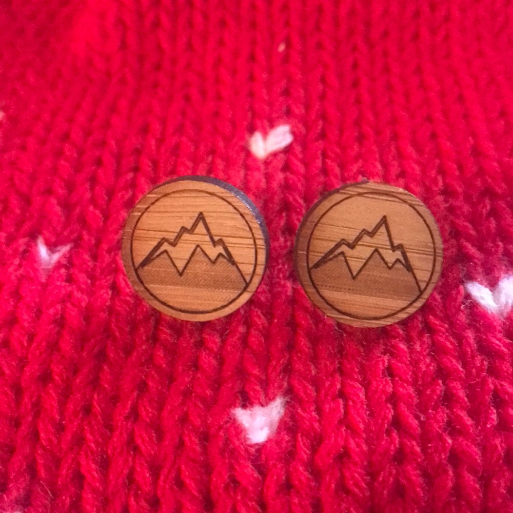 WODEEN MOUNTAIN EARRINGS